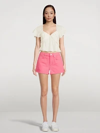 Le Brigette Denim Shorts