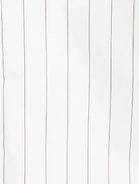 Rolled-Sleeve Shirt Stripe Print