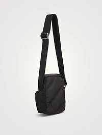 Mini Quilted Recycled Tech Fabric Crossbody Bag
