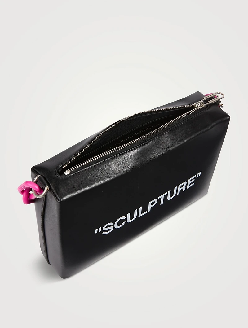 Block Leather Pouch