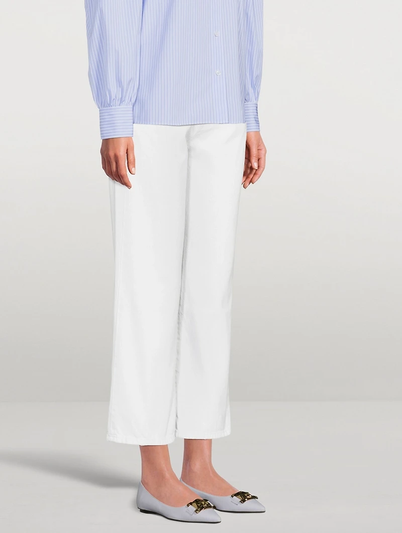 Kate Chain Leather Ballet Flats