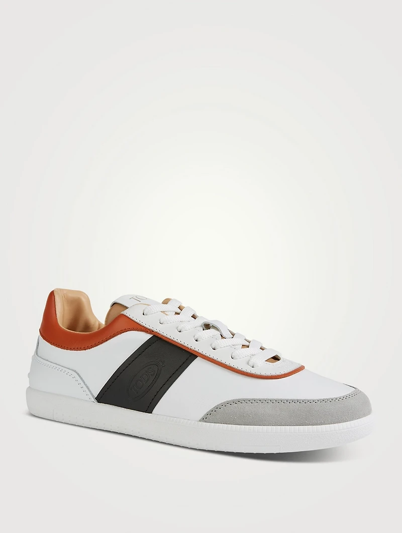 Tabs Leather Sneakers