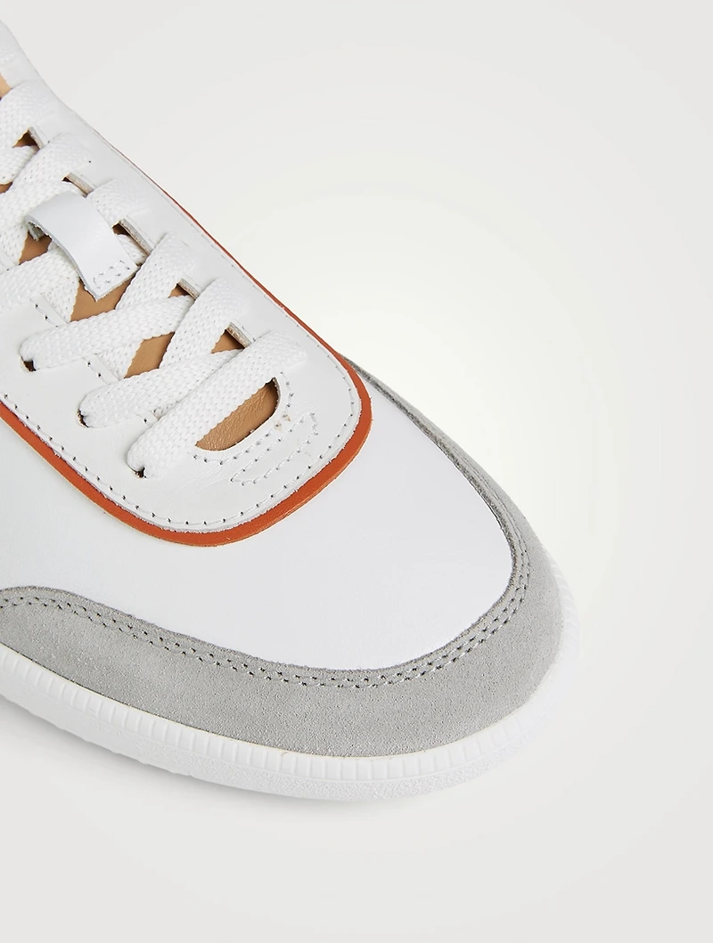Tabs Leather Sneakers