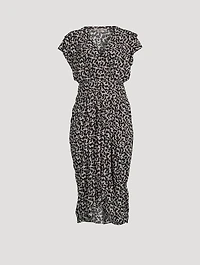 Almeya Printed Midi Dress