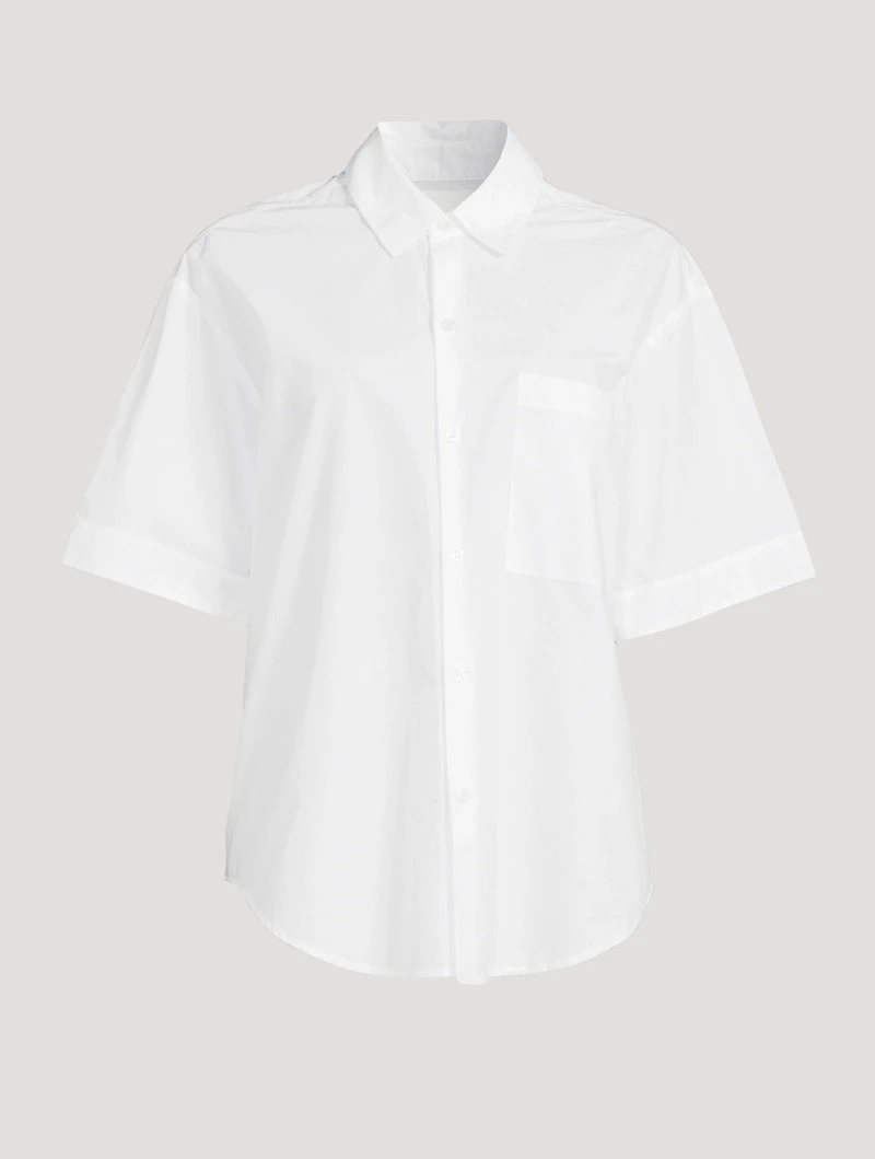 Luisa Cotton Camp Shirt