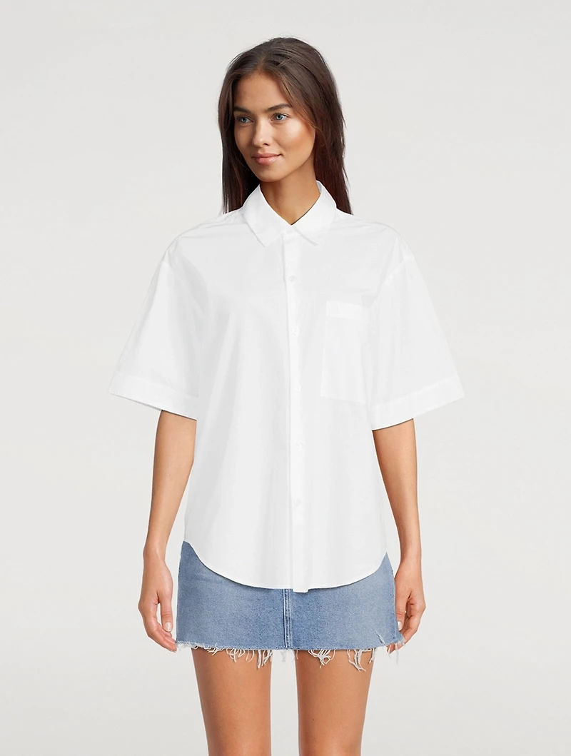 Luisa Cotton Camp Shirt