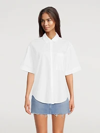 Luisa Cotton Camp Shirt