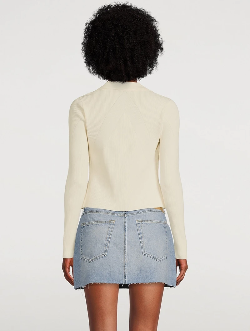 Asher Ribbed Cardigan