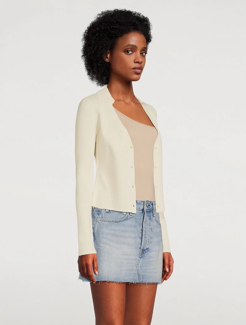 Asher Ribbed Cardigan