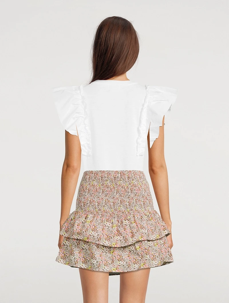 Para Ruffled T-Shirt