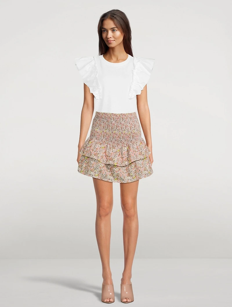 Para Ruffled T-Shirt