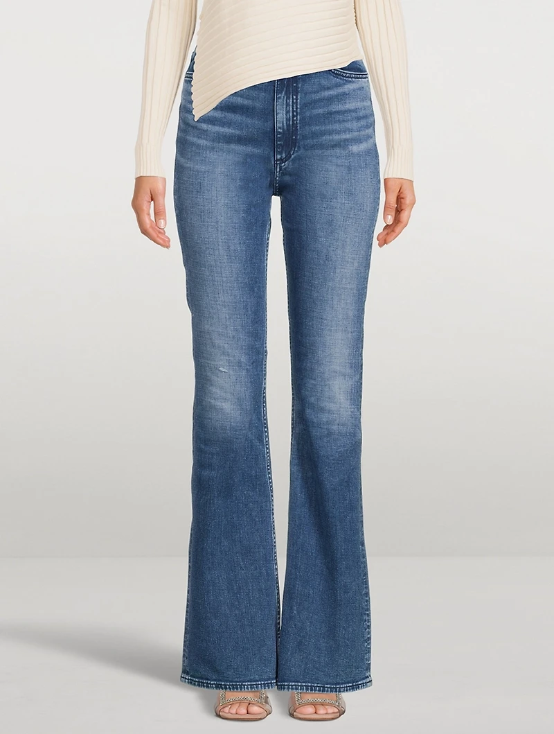 Casey High-Waisted Flare Jeans