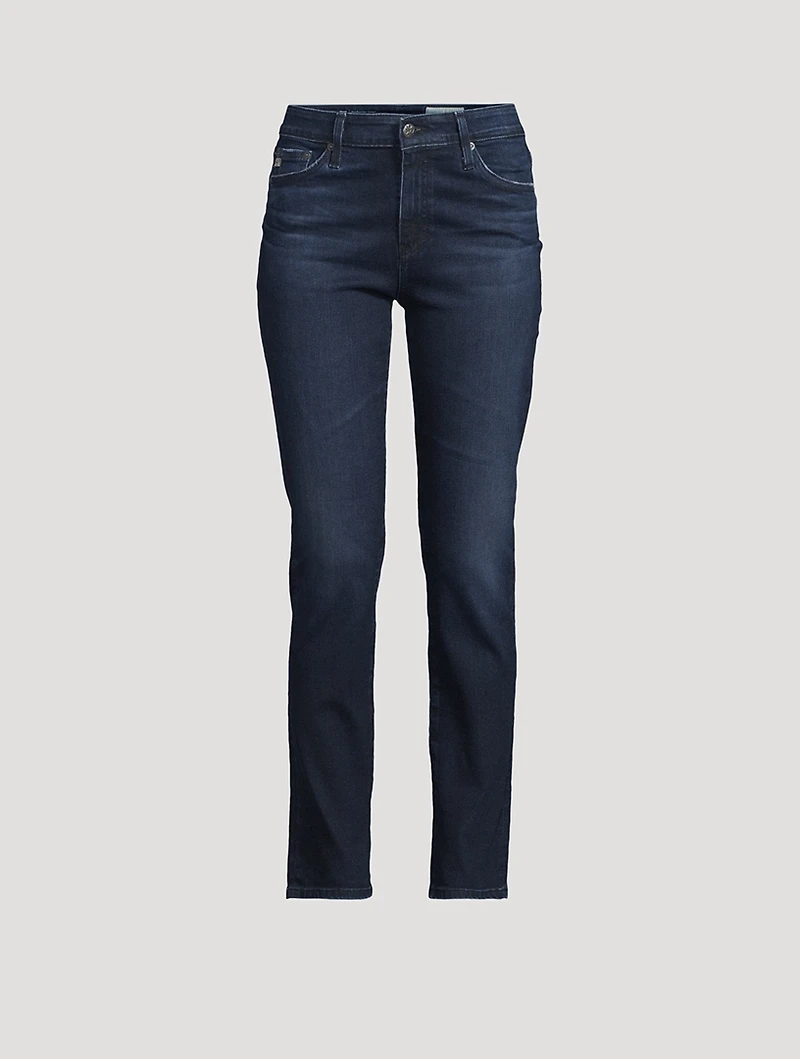 Mari Slim Straight Jeans
