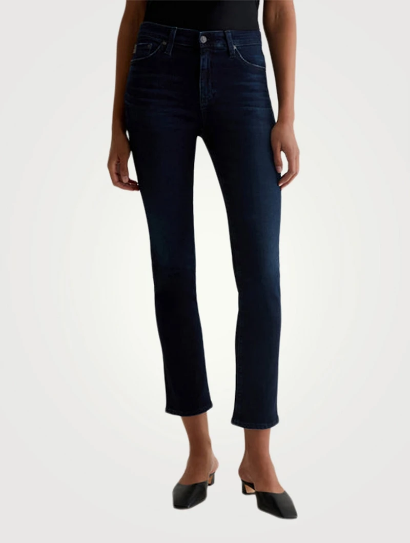 Mari Slim Straight Jeans