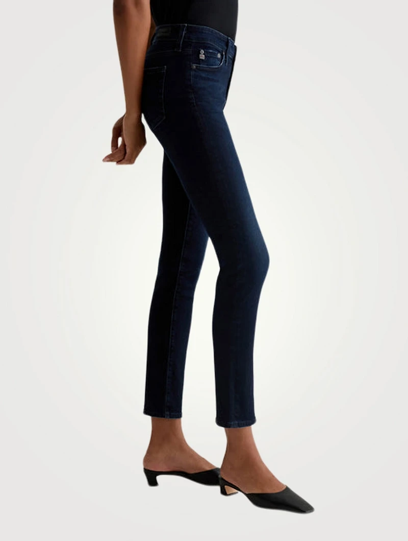 Mari Slim Straight Jeans