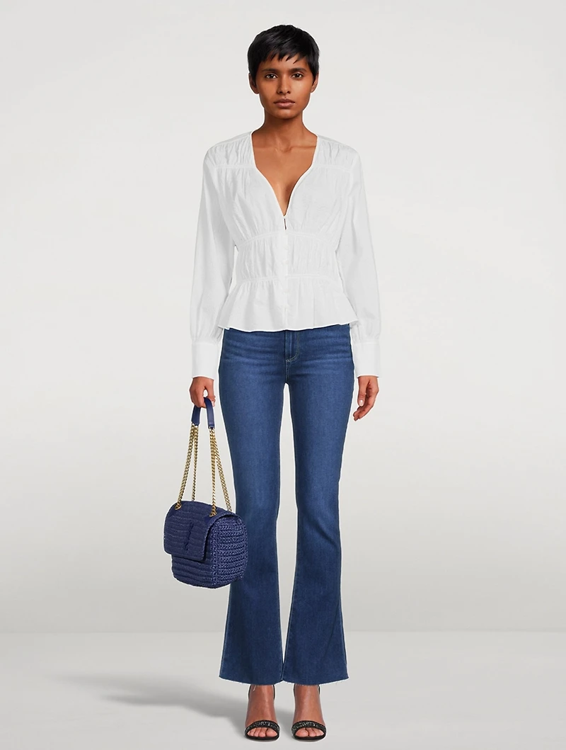 Laurel Canyon High-Waisted Flare Jeans