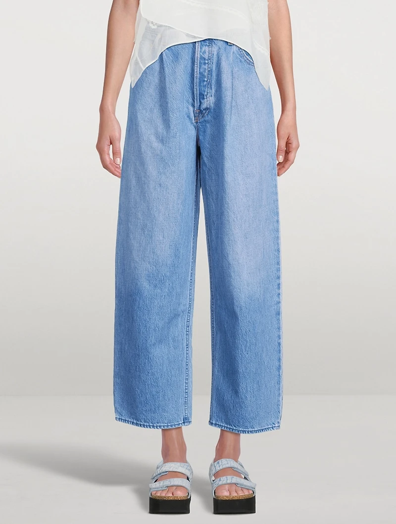 Snacks! The Pleated Fun Dip Ankle Jeans