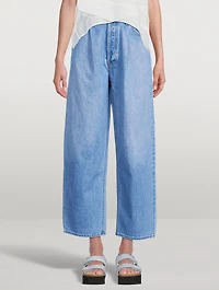 Snacks! The Pleated Fun Dip Ankle Jeans