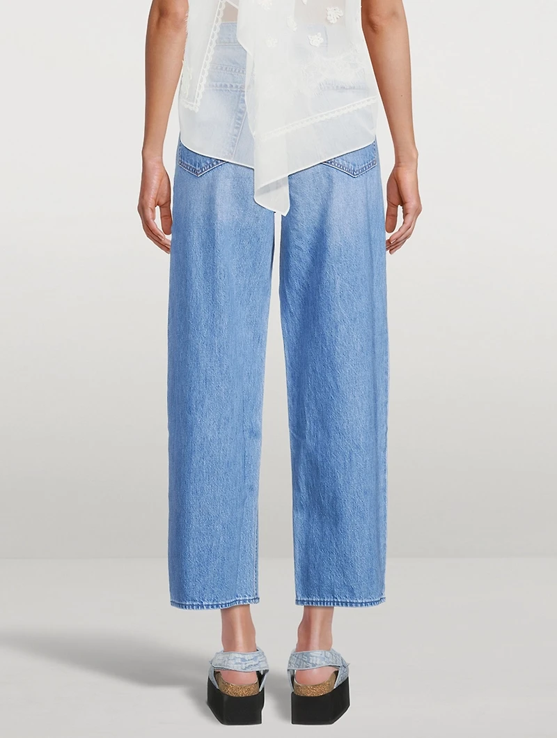 Snacks! The Pleated Fun Dip Ankle Jeans