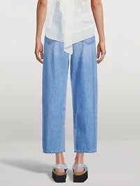 Snacks! The Pleated Fun Dip Ankle Jeans