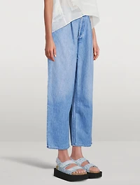 Snacks! The Pleated Fun Dip Ankle Jeans