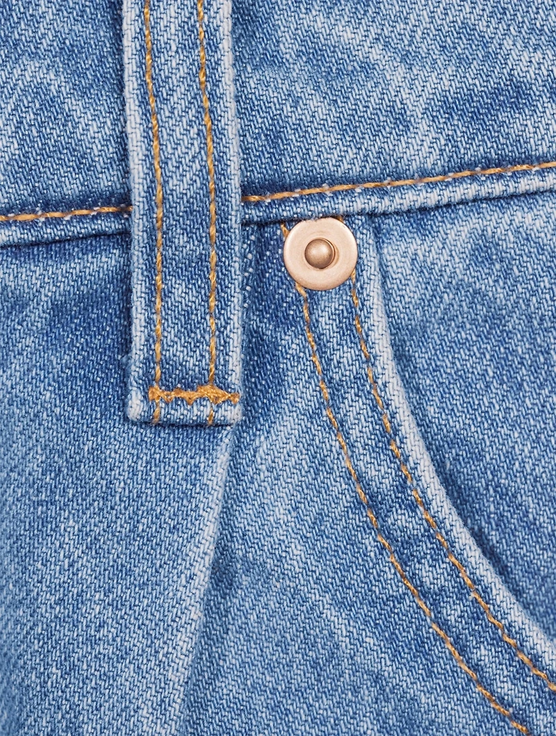 Snacks! The Pleated Fun Dip Ankle Jeans