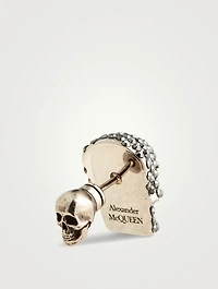 Skull Pin With Crystals