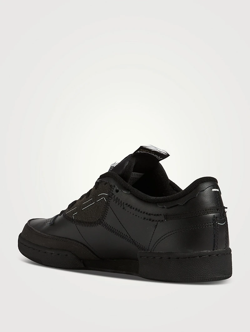 Maison Margiela Club C Memory Of Shoes Leather Sneakers