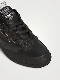 Maison Margiela Club C Memory Of Shoes Leather Sneakers