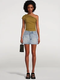 Bitty Denim Mini Skirt