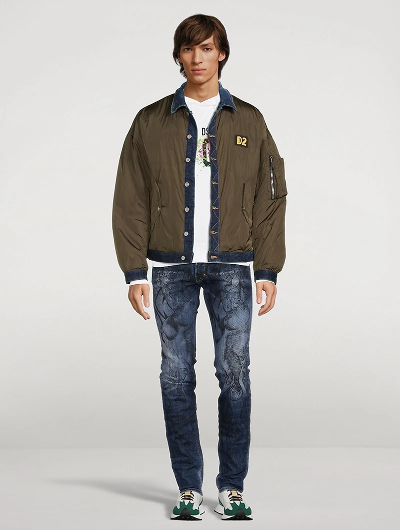 Cyprus Reversible Bomber Jacket