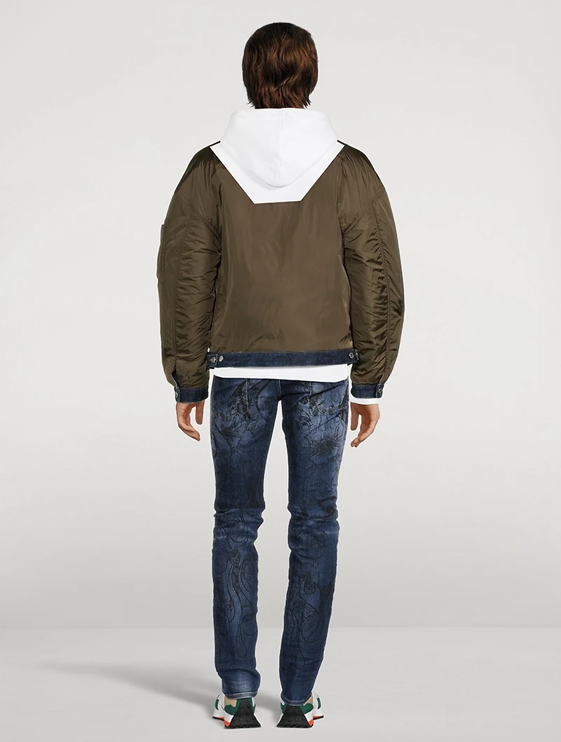 Cyprus Reversible Bomber Jacket