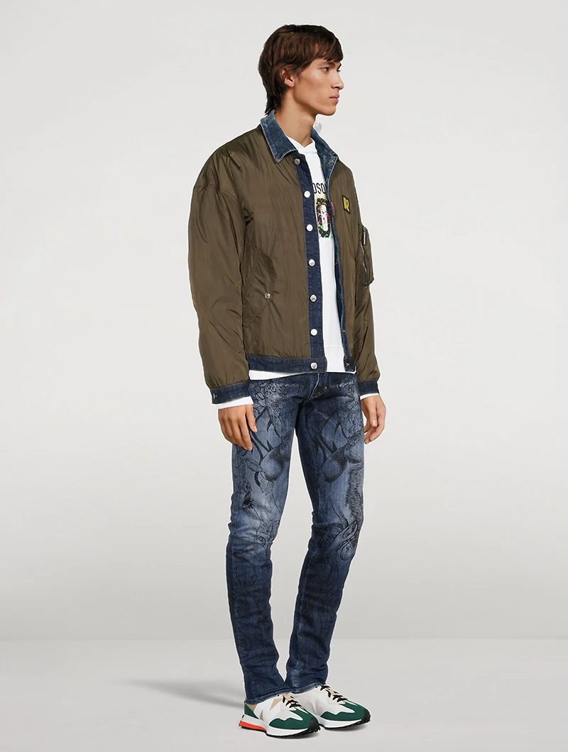 Cyprus Reversible Bomber Jacket
