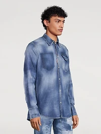 Denim Western Shirt