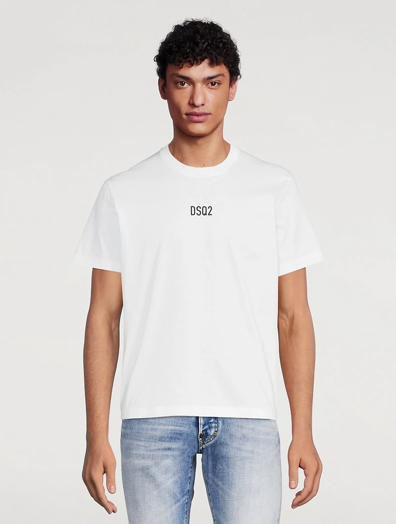 Mini DSQ2 Cotton T-Shirt