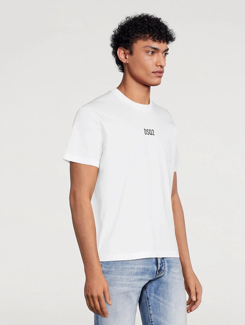 Mini DSQ2 Cotton T-Shirt