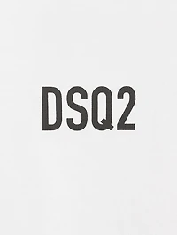 Mini DSQ2 Cotton T-Shirt