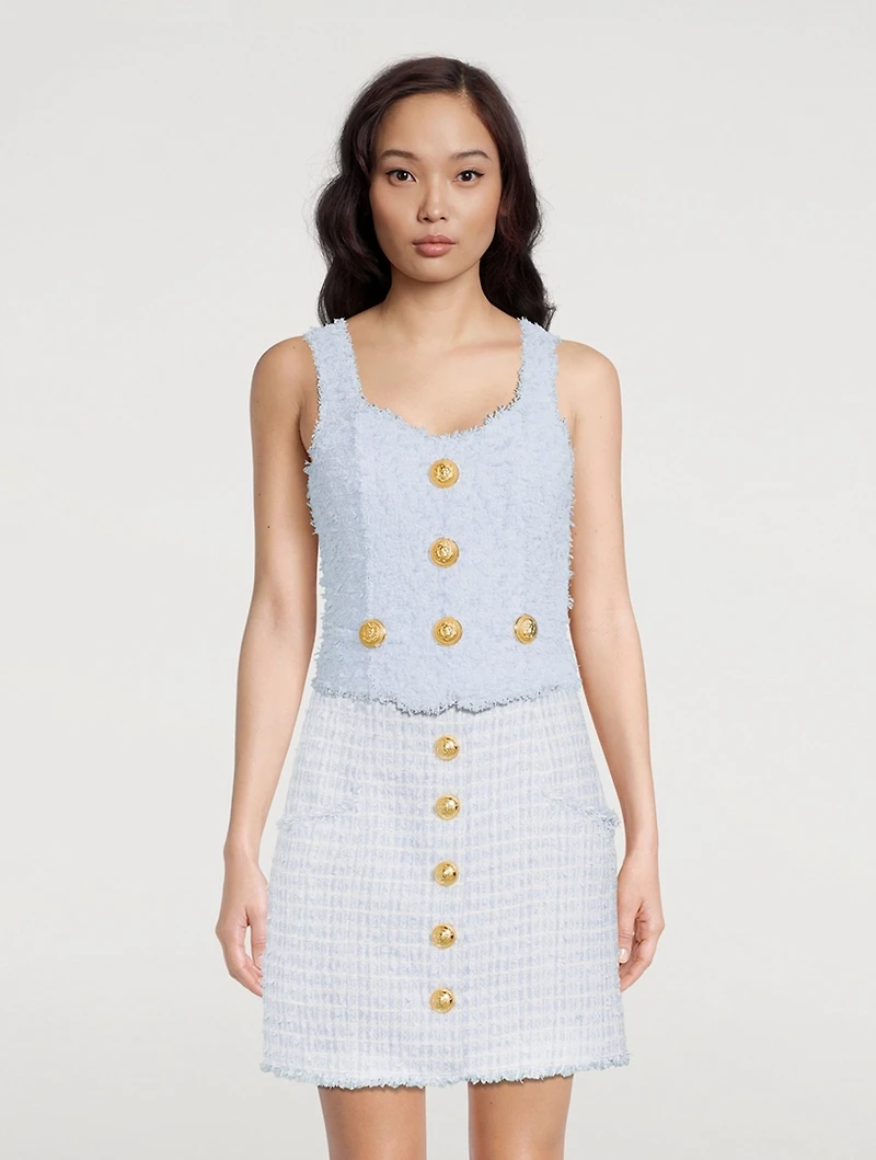 Tweed Tank Top