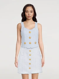 Tweed Tank Top