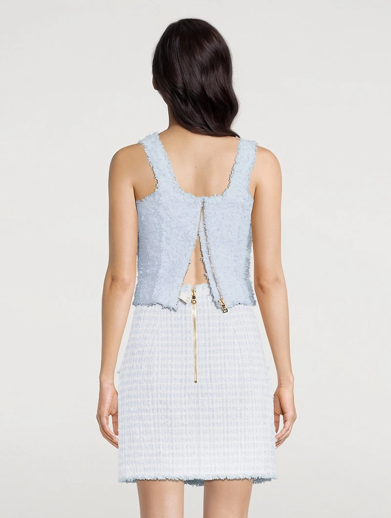 Tweed Tank Top