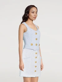 Tweed Tank Top
