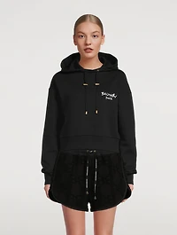Flock Logo Hoodie