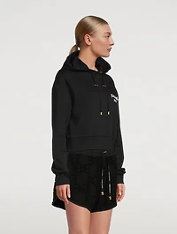 Flock Logo Hoodie
