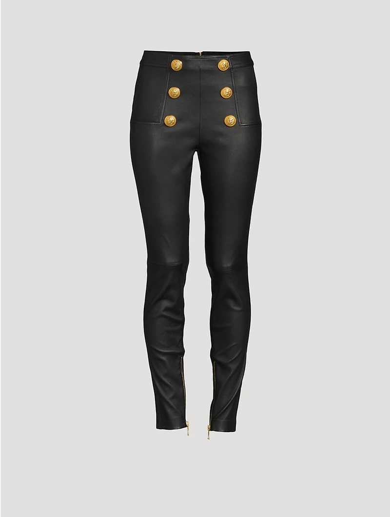Skinny Leather Trousers