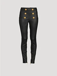 Skinny Leather Trousers