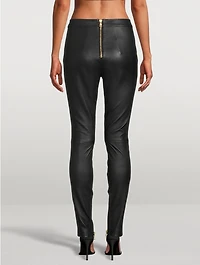 Skinny Leather Trousers