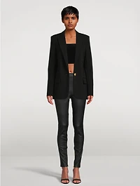 Skinny Leather Trousers