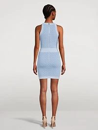 Monogram Jacquard Mini Dress