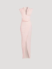 Draped Jersey Gown