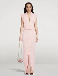 Draped Jersey Gown